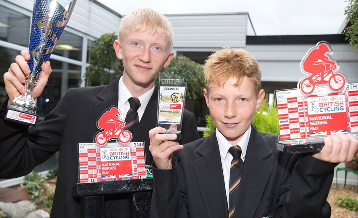 Image of Brothers are hoping to take the BMX world by storm