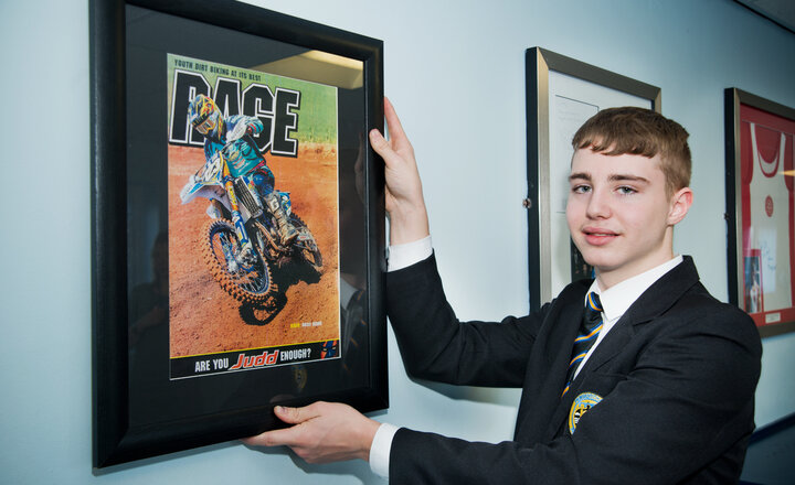 Image of Finley is making a name for himself ...   