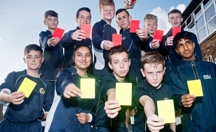 Image of No red card for Priory's pupils