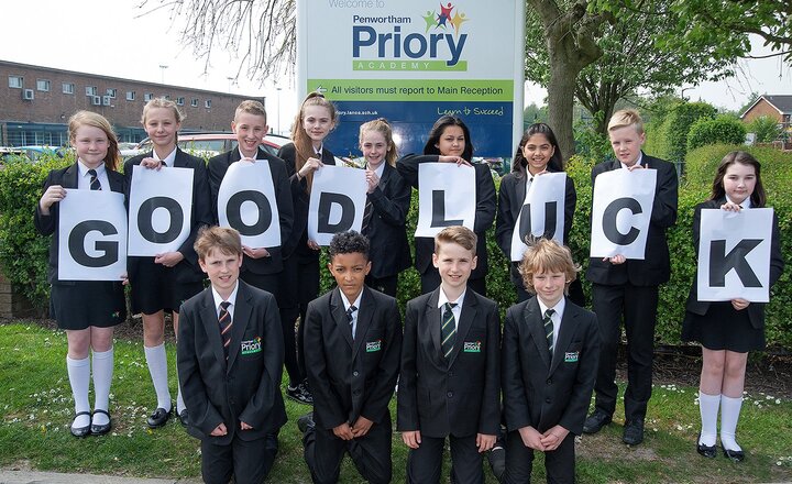 Image of Good luck Year 11s