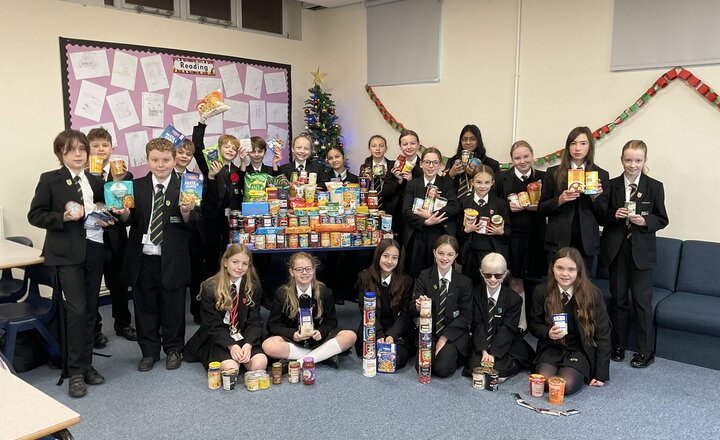 Image of Priory’s Food Bank Appeal Meets House Competition