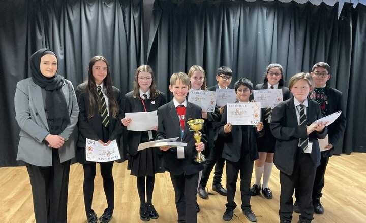 Image of Year 7 Speak Out At Competition