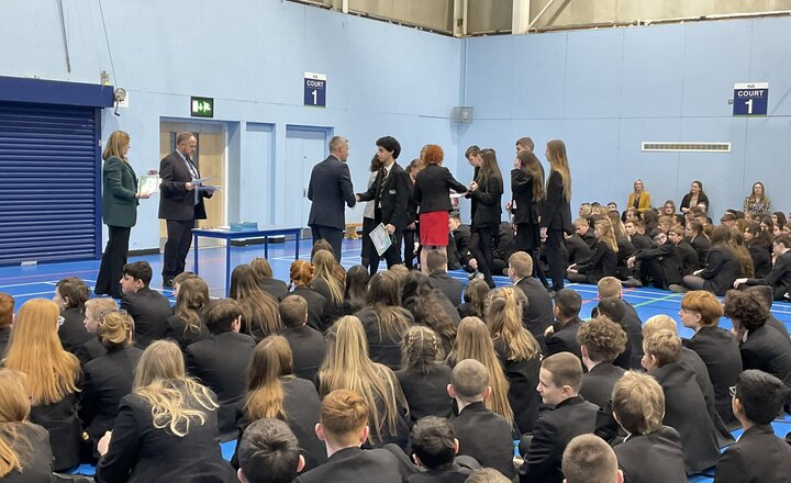 Image of Priory+ Awards Assembly