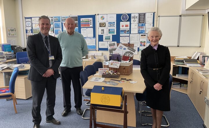 Image of 70th anniversary raffle prize draw