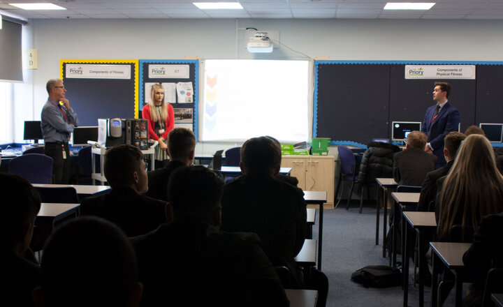 Image of BAE Systems apprenticeship presentation