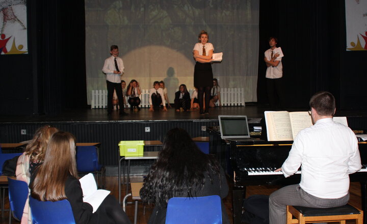 Image of We're over the rainbow with Wizard of Oz rehearsals 