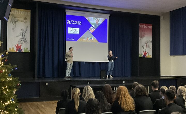 Image of Year 10 Receive Careers Support From The National Grid