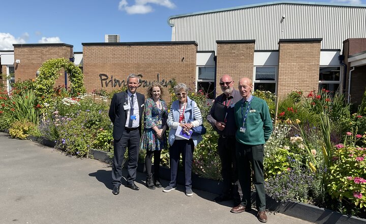 Image of Priory's gardens judged for elite regional award