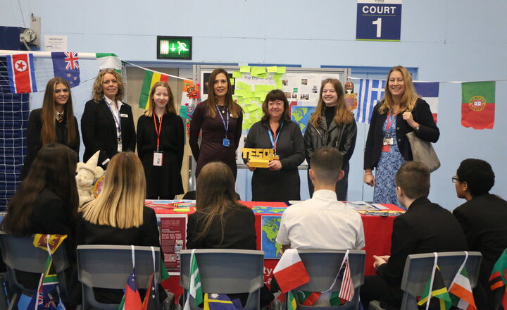 Image of Year 9 pupils put languages to work