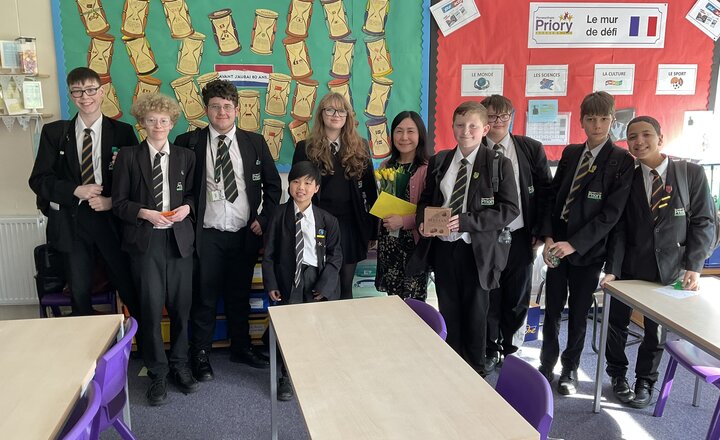 Image of Farewell to Mrs Small and a Heartfelt Thank You from Priory’s Japanese Club