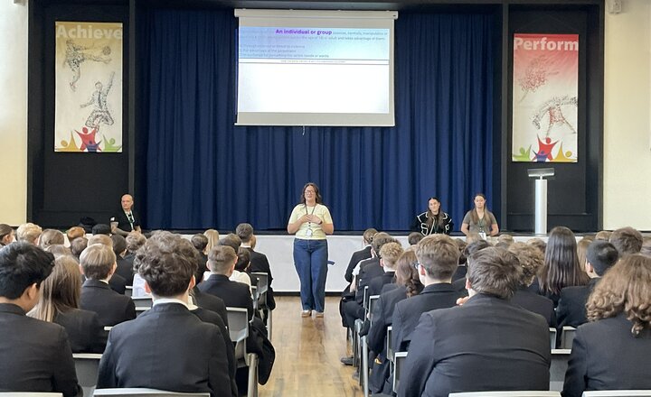 Image of Year 8 Receive Safeguarding Guidance on Child Exploitation from Police 