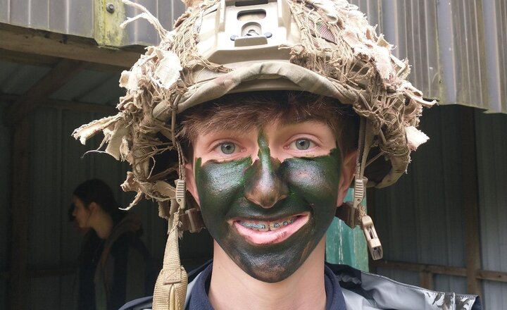 Image of Key Stage 4 pupils meet the Army at careers day