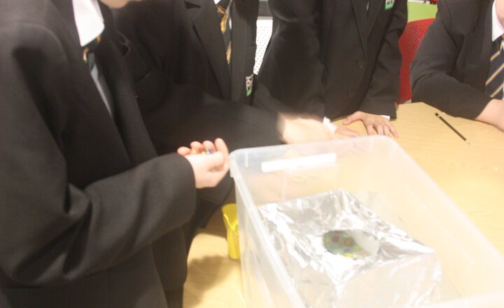 Image of All aboard the science department!