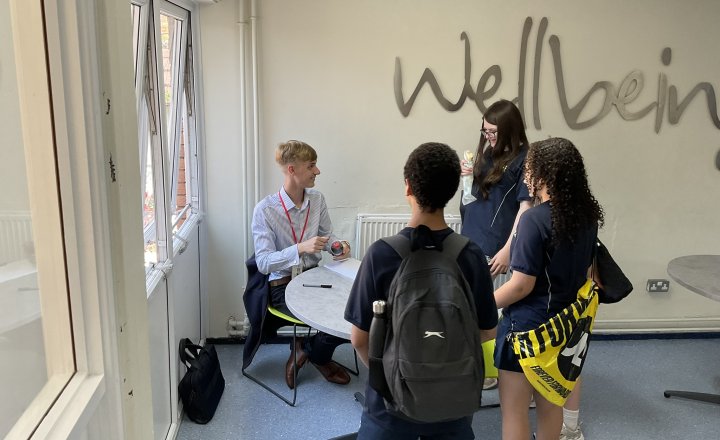 Image of Youth Parliament Member Visits Priory