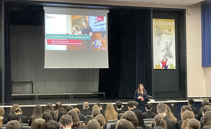 Image of Year 10s introduced to volunteering