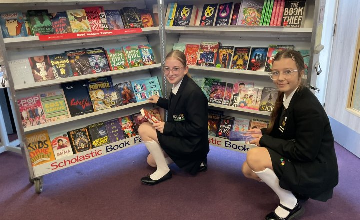Image of Bright Books and Quiet Moments at the Book Fair