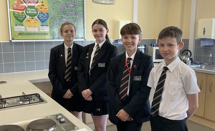 Image of Food Tech pupils design a meal for Olympic athletes