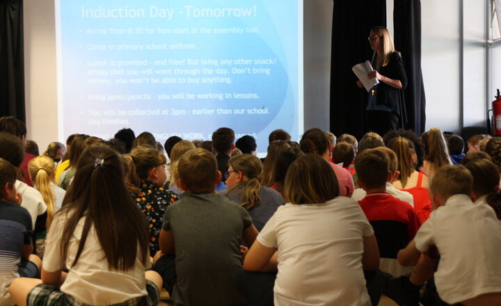 Image of Welcome new pupils