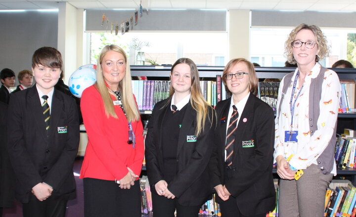 Image of Priory library reopens