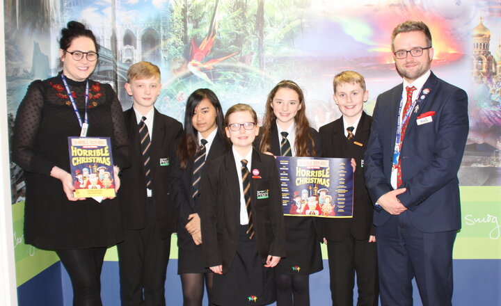 Image of A 'Horrible' time at the theatre for Year 7 pupils