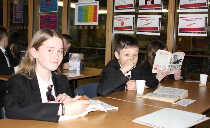 Image of The Great Reading Race - Year 8 winners