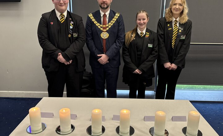 Image of Year 11 Pupils Represent Priory At  Holocaust Memorial Day Event 