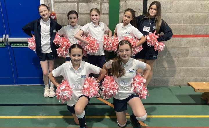 Image of Priory Cheerleaders Bring Energy to South Ribble’s First Competition