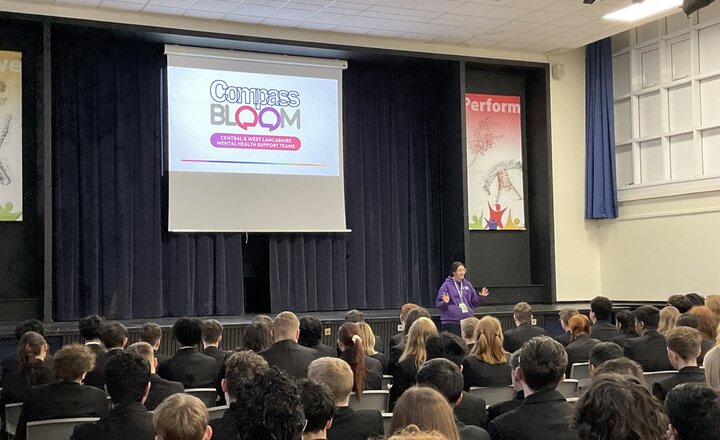 Image of Year 10 attend exam stress management assembly