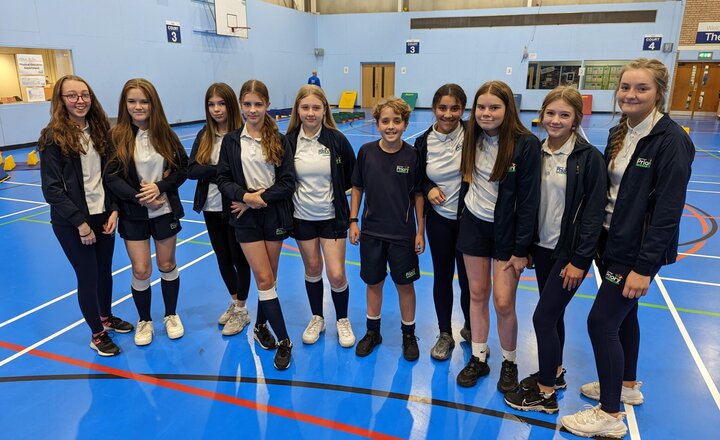 Image of South Ribble primary school athletics leaders