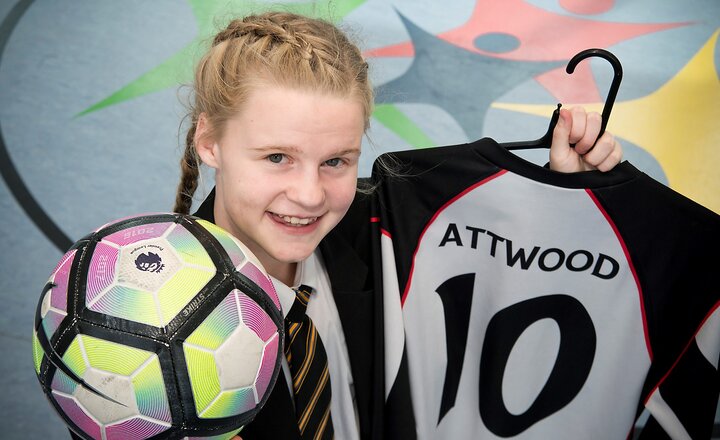 Image of Back of the net for Jazmin