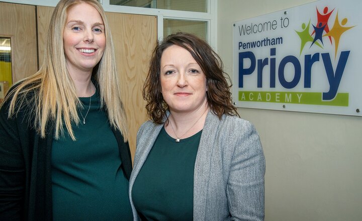 Image of Year 7 left in safe hands with Mrs Ham