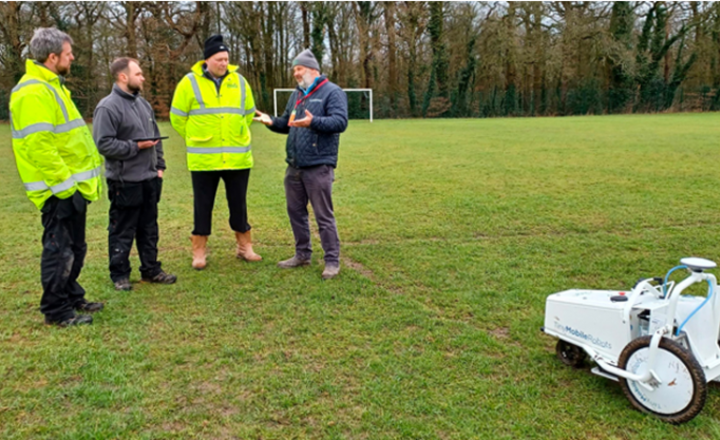 Image of A tiny robot that makes a big difference to the estates team