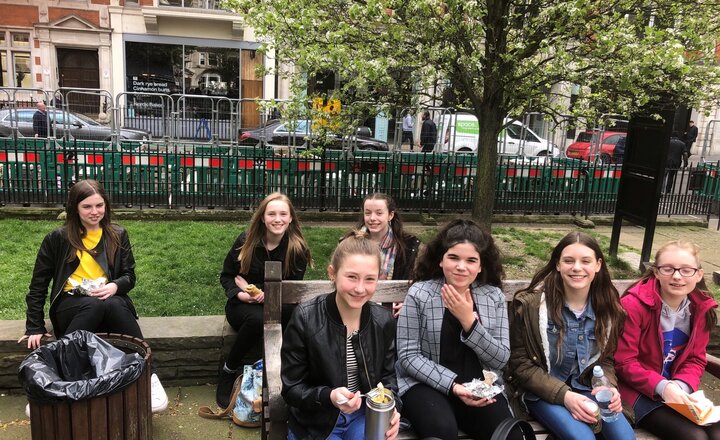 Image of Year 8 Curious Pupils Go To The Theatre