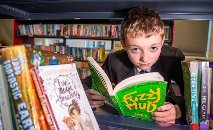 Image of Mrs Gidden's cool readers club - Lucas