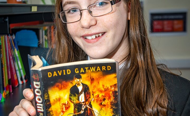 Image of Mrs Gidden's cool readers club - Megan