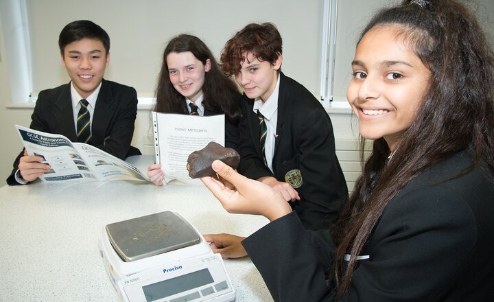 Image of Astronomy club pupils have something out of this world