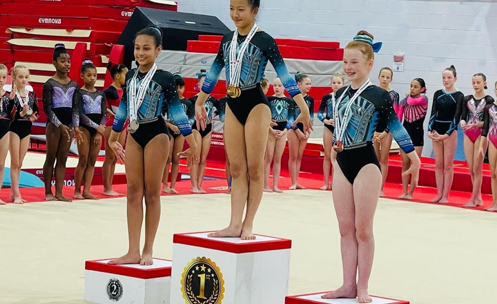 Image of Year 7 pupil claims bronze in English gymnastics championships