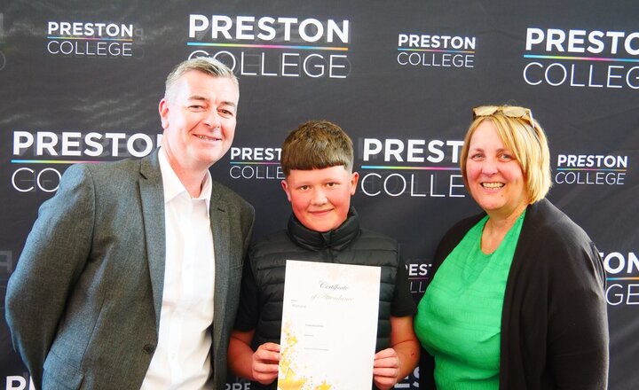 Image of Construction Course Success For Year 10 Pupil at  Preston College