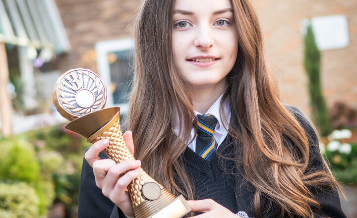 Image of Clara moves into the fast lane after her recent sporting success