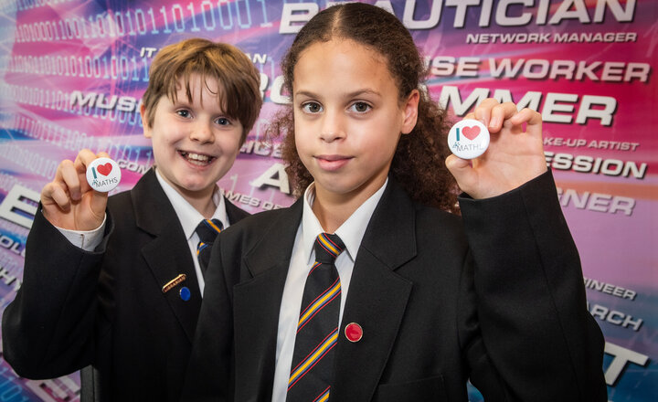 Image of Ben, Scarlett and Leon: I love Maths because...
