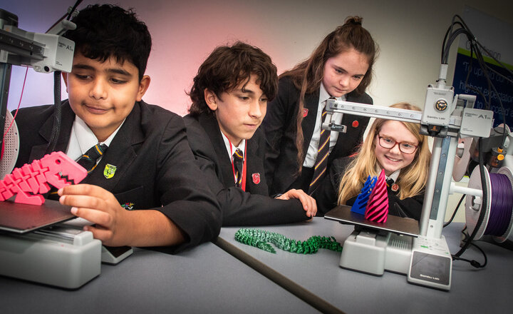 Image of Priory Powers Up with Three  3D Printers and a Growing Lunch Time Club