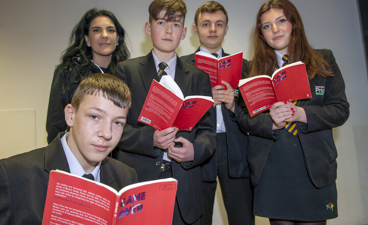 Image of Game Over on stage next week