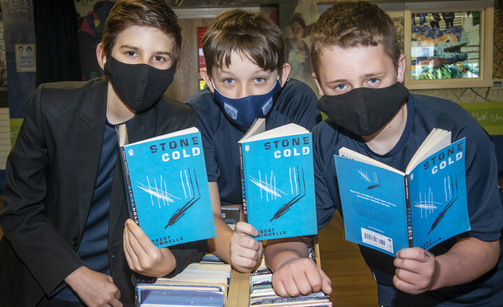 Image of Pupils out Stone Cold for good cause