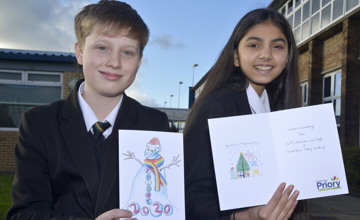 Image of A Christmas designed for Priory