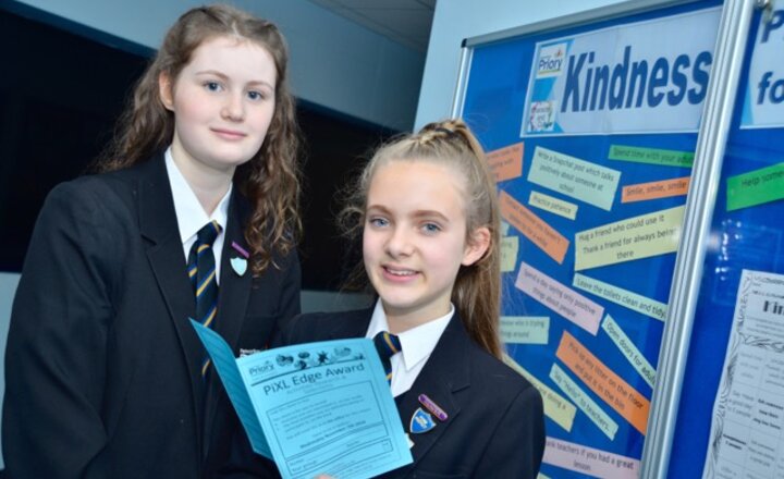 Image of Pixl pupils show kindness and charity 
