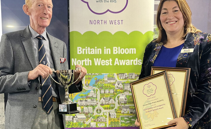 Image of Blooming winners at North West Britain in Bloom Awards 