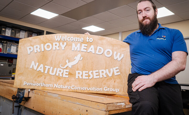 Image of Priory Nature Reserve gets a fresh look