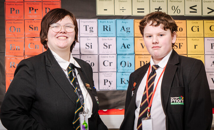 Image of Shannon and Owen: I love Maths because...