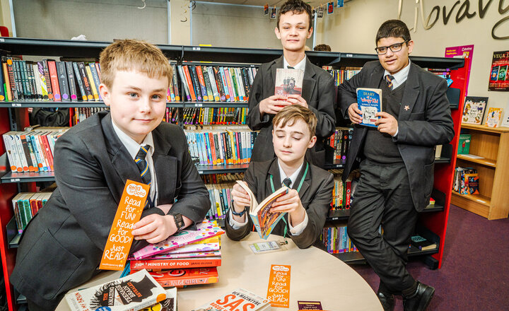 Image of The English department are Reading for Good