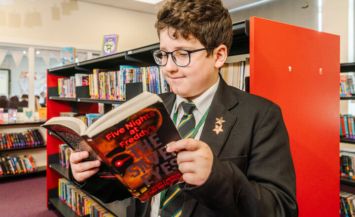 Image of Mrs Elliott's cool reader's club - Jacob